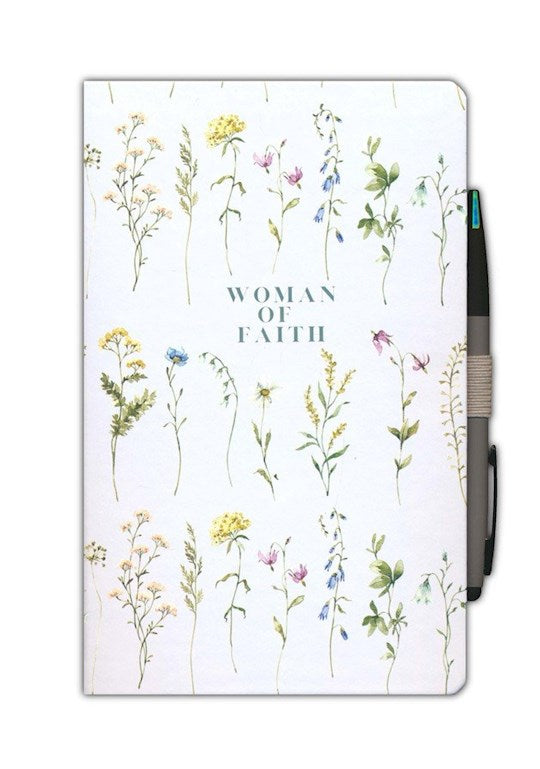 Woman Of Faith Journal With Pen (