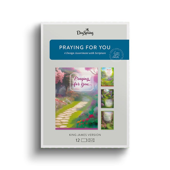 Boxed Card-Praying For You-Pathways Kjv (Box Of 12)