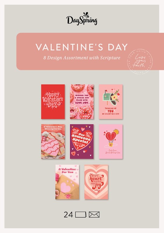 Boxed Card-Valentine-Assorted (Adult) (Box Of 24)-U3173