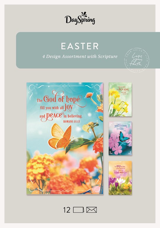 Boxed Card-Easter Springtime (Box Of 12)-U3174