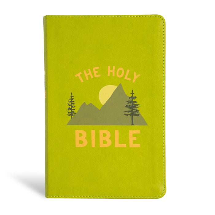 KJV Kids Bible-Green LeatherTouch
