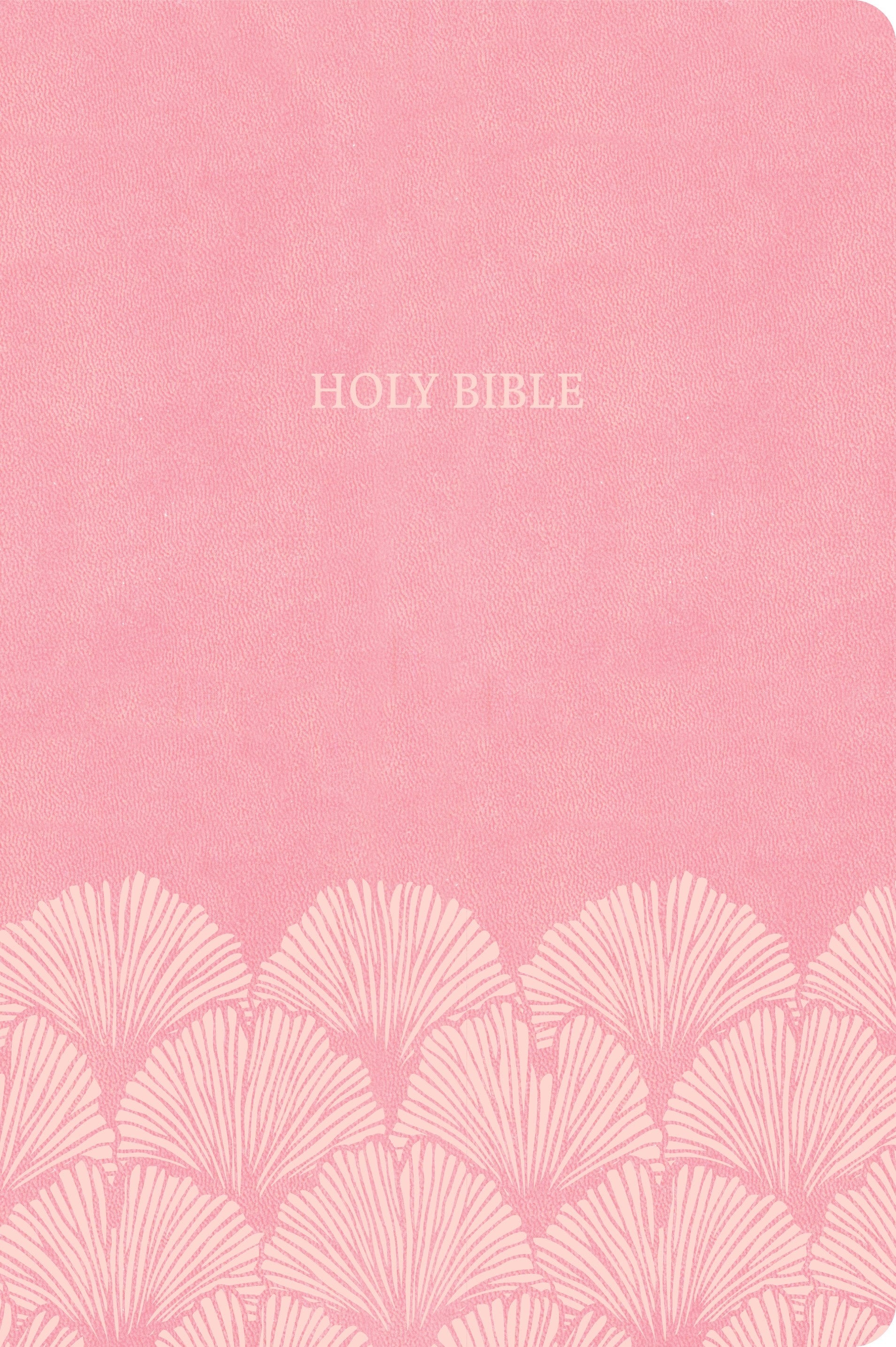 NASB Large Print Thinline Bible (Value Edition)-Soft Pink LeatherTouch