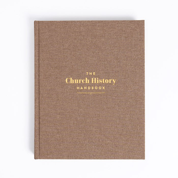 The Church History Handbook-Mocha Cloth Over Board