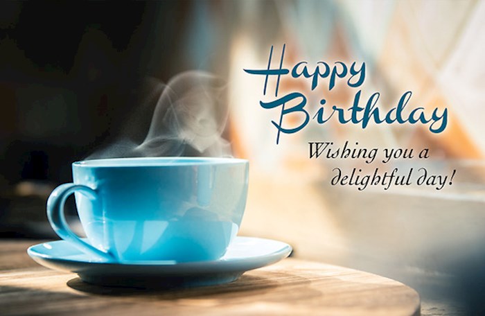 Postcard-Happy Birthday/Wishing Your A Delightful Day! (Psalm 37:4) (Pack Of 25)