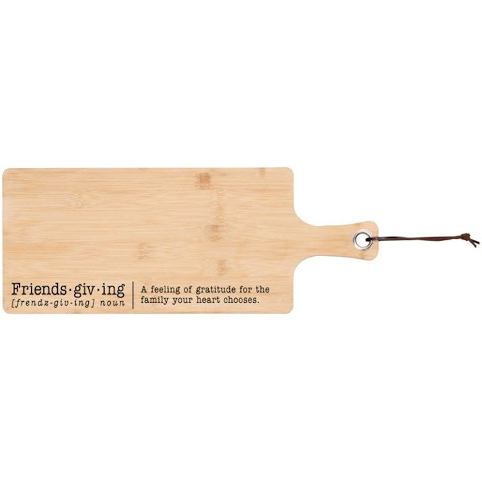 Serving Board-Friendsgiving (19 1/4" x 7 1/2") (Pack Of 2)