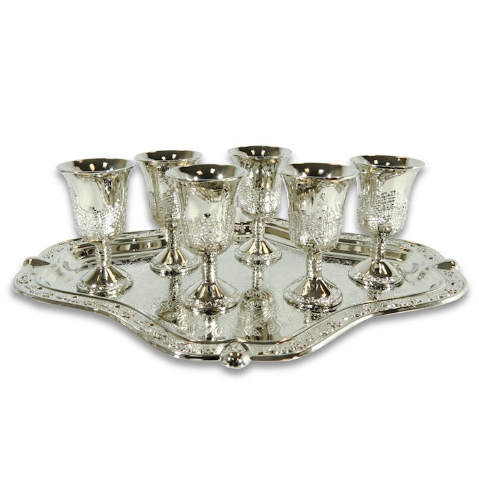 Communion Set - Jerusalem - With 6 Cups