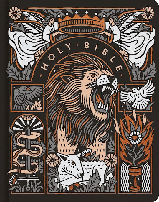 ESV Journaling Study Bible: Artist Series (Joshua Noom/The Lion and the Lamb)-Cloth Over Board