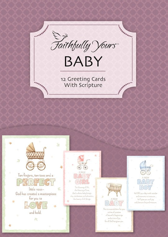 Boxed Card-Baby-Bundle Of Joy (Box Of 12)