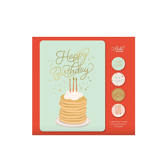 Taste &amp; See Birthday Card Set - Set of 12