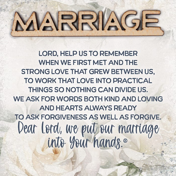 Magnet-Crafted Remindables-Marriage-Lord Help Us (3.5&quot; SQ)