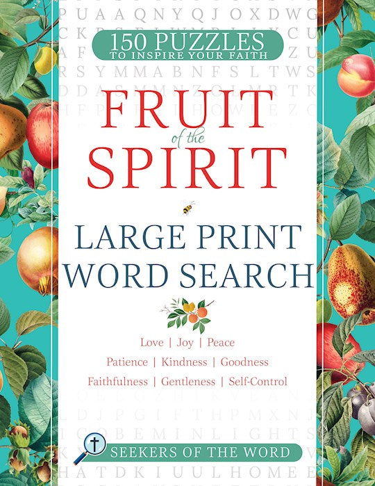 Fruit Of The Spirit Large Print Word Search