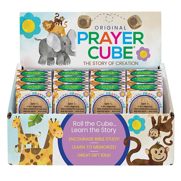 Prayer Cube-The Story Of Creation W/Display &amp; Gift Box (Pack Of 24) (PKGT)