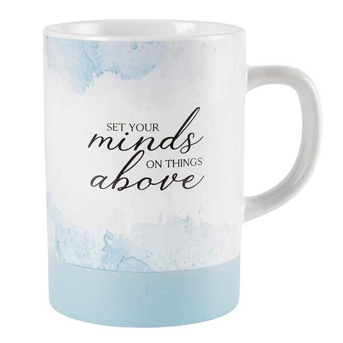Mug-Signature-Set Your Minds On Things Above... (Col. 3:2) (17 oz)