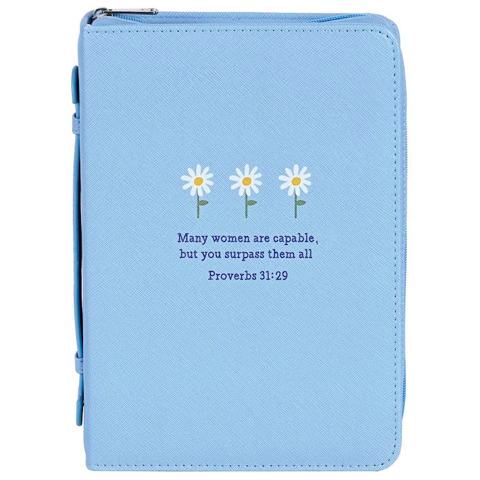 Bible Cover-Many Women Are Capable... (Proverbs 31:29)-LRG