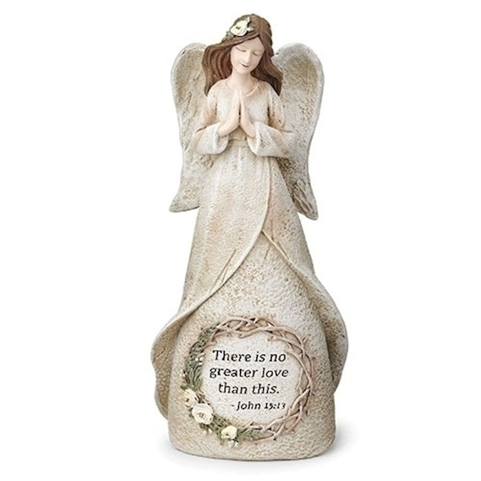 Figurine-Angel-There Is No Greater Love Than This (John 15:13) (9&quot;)