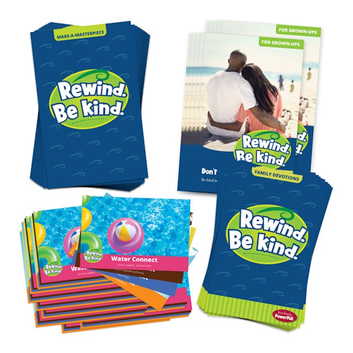 Team Family Year 1: Summer PowerPak/Rewind. Be Kind. (Pack Of 10)
