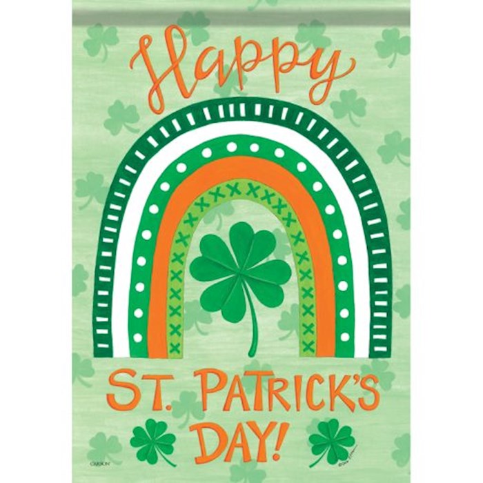 Flag-Garden-Dura Soft-St. Pat&