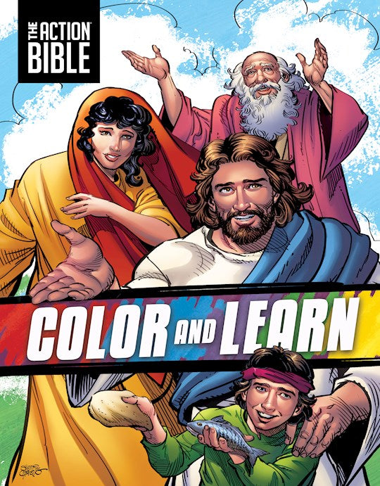 The Action Bible Color And Learn
