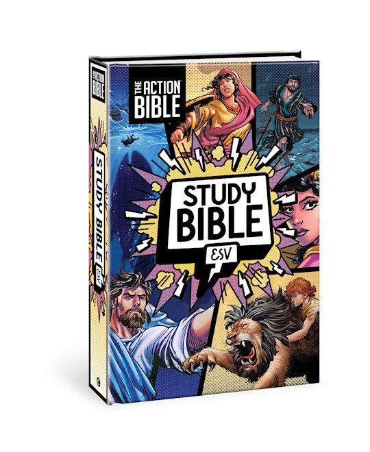 ESV The Action Bible Study Bible (Full-Color)-Hardcover