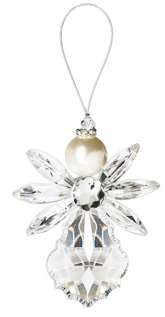 Ornament-Pearl Angel (4.5")