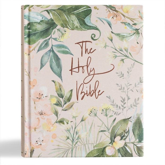 CSB Notetaking Bible Revive Our Hearts Edition-Floral Cloth Over Board