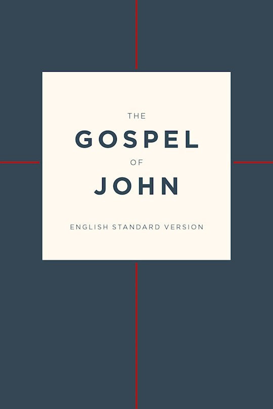 ESV Gospel of John*-Cross Design Softcover