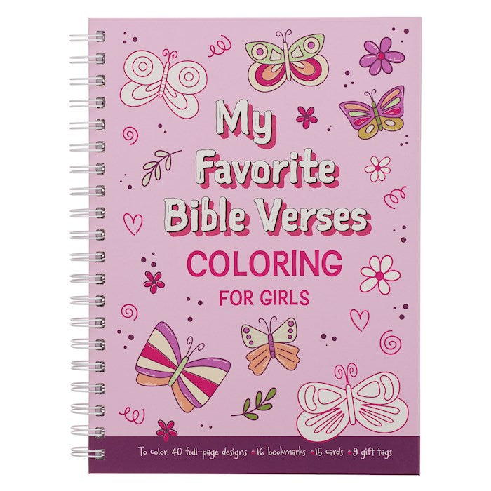 My Favorite Bible Verses Coloring For Girls