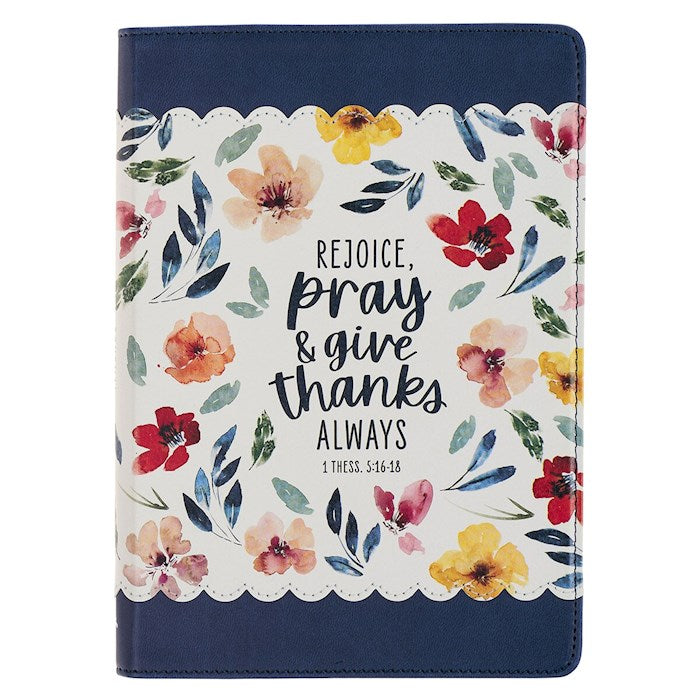 Journal Classic-Rejoice Always 1 Thess. 5:16-18-Floral