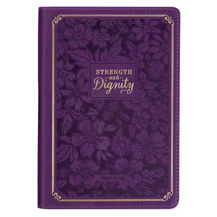 Journal Classic-Strength &amp; Dignity Prov 31:25-Purple