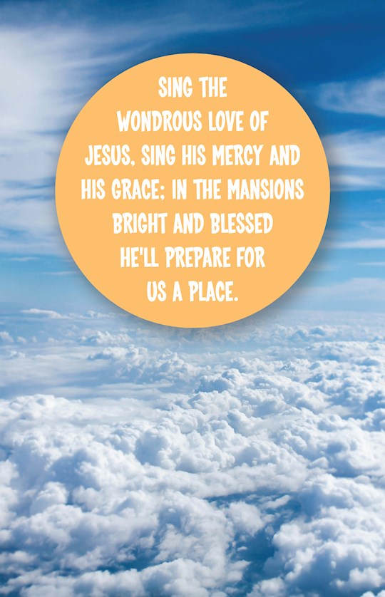Bulletin-Sing The Wonderous Love Of Jesus (Pack Of 100)