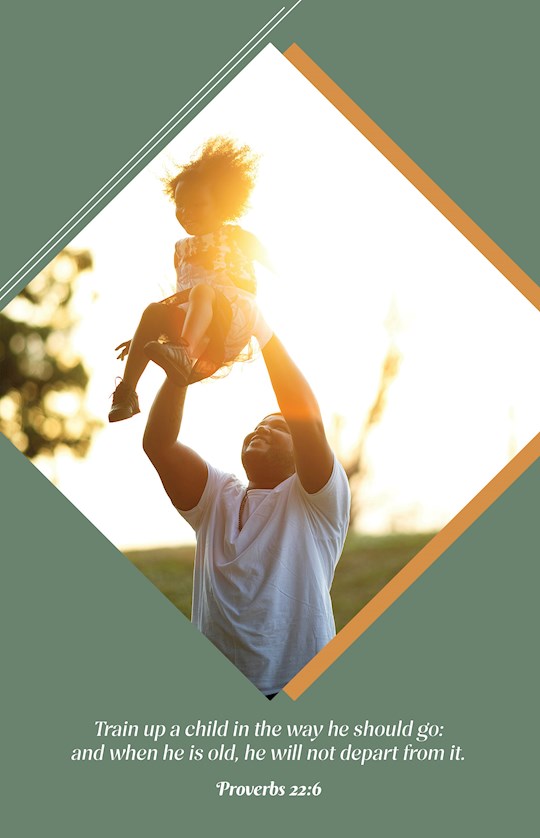 Bulletin-Train Up A Child In The Way He Should Go (Proverbs 22:6 KJV) (Pack Of 100)