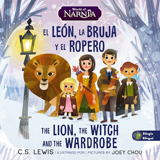 The Lion The Witch And The Wardrobe/El Leon la bruja y el popero Bilingual Board Book