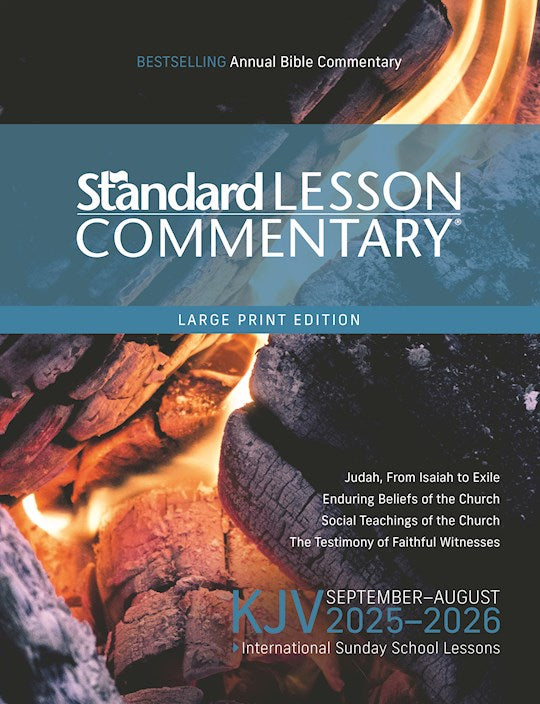 KJV Standard Lesson Commentary 2025-2026-Large Print Edition