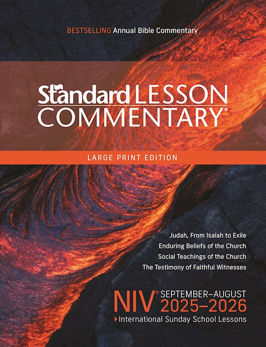 NIV Standard Lesson Commentary 2025-2026-Large Print Edition