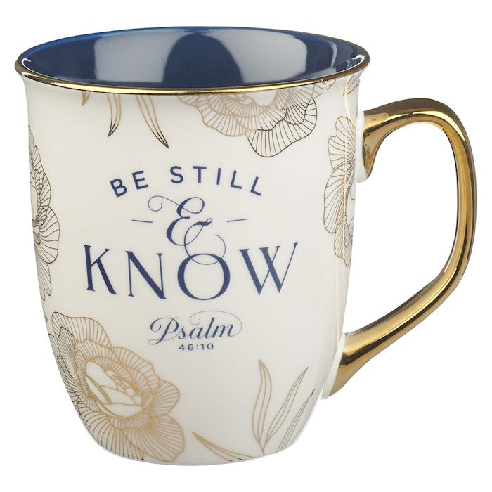 Mug-Be Still &amp; Know (Psalm. 46:10)-Ceramic