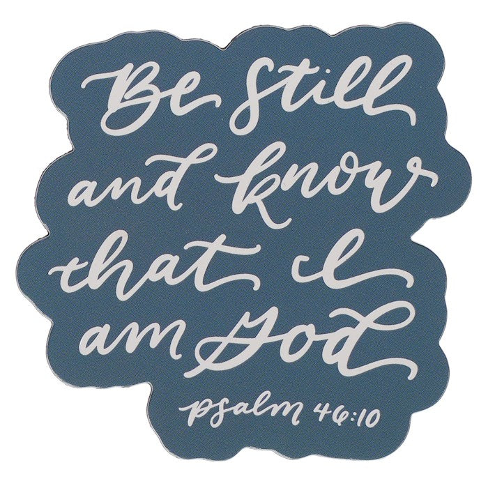 Magnet-Be Still Ps. 46:10-Teal