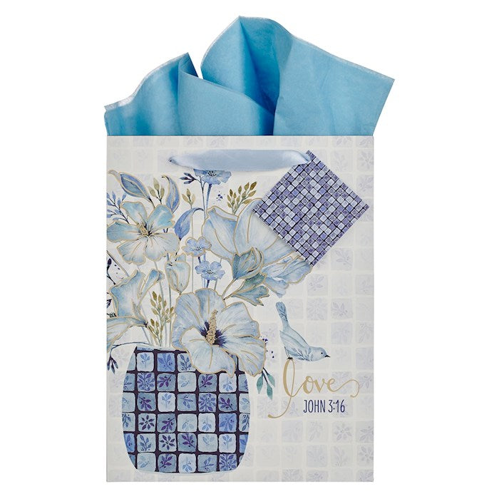 Gift Bag-Large Portrait-Love John 3:16