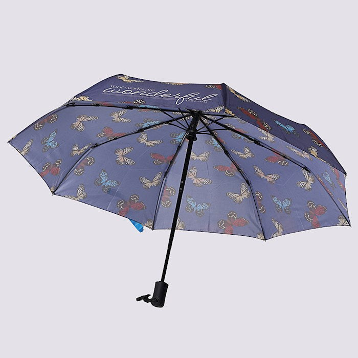 Umbrella-Compact-Wonderfully Made-Butterflies