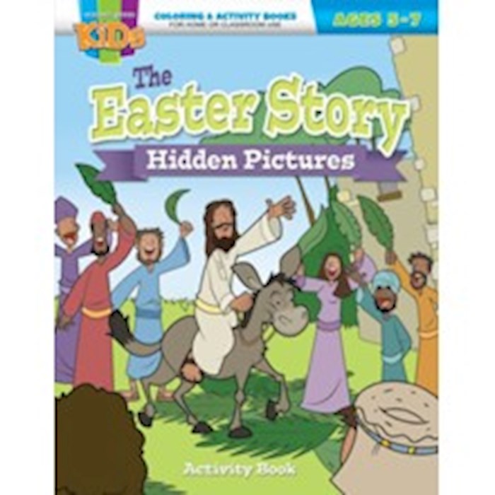 The Easter Story Hidden Pictures Coloring Activity Book (Ages 5-7)