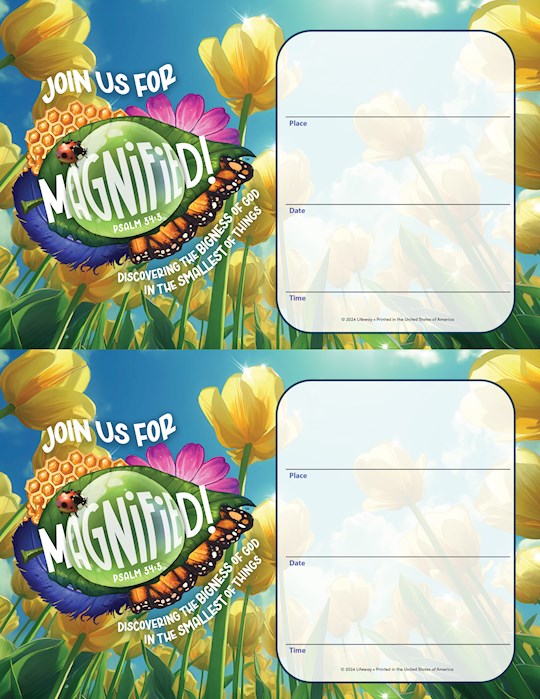 VBS-Magnified!: Registration Flyer (Pack Of 50) (2025)