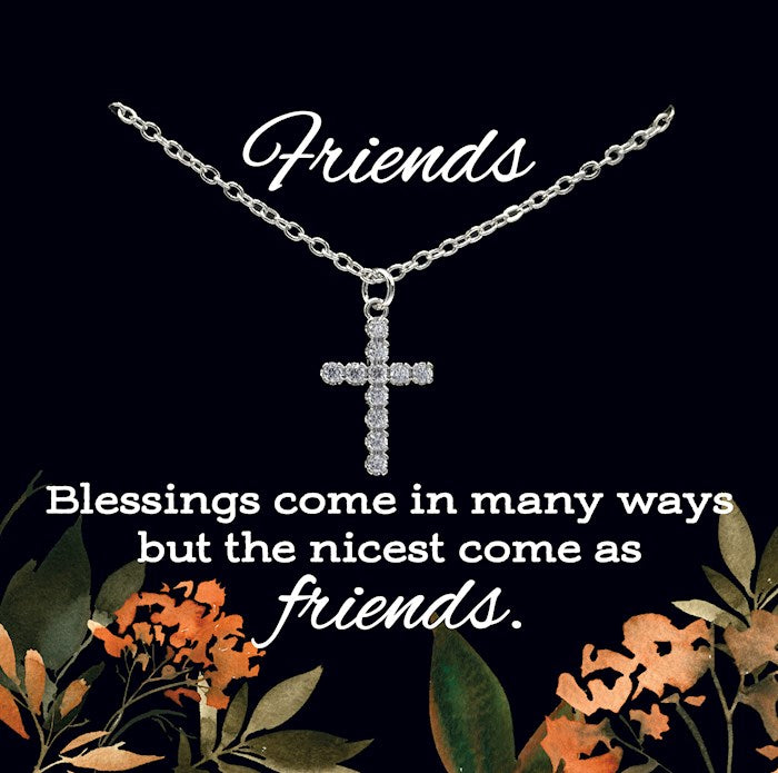 Necklace-Eden Merry-Cross-Friends Cross