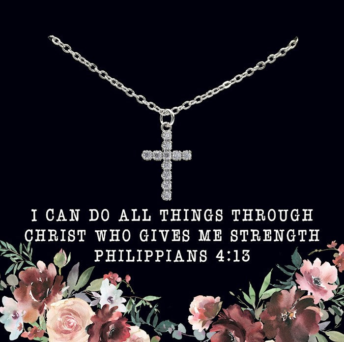 Necklace-Eden Merry-Cross-I Can Do