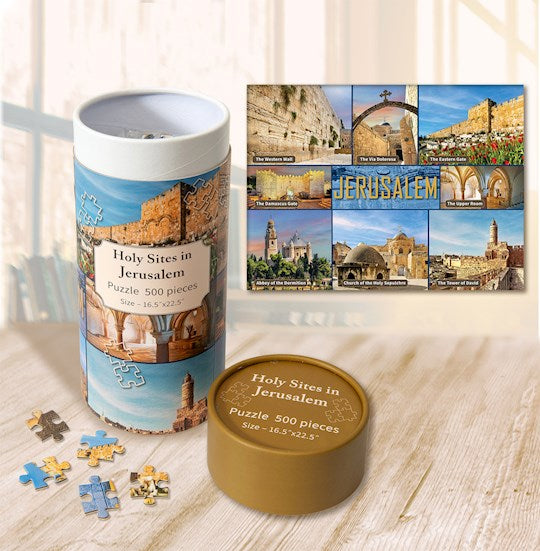 Puzzle-Holy Sites In Jerusalem (16.5" x 22.5")-500 Pieces