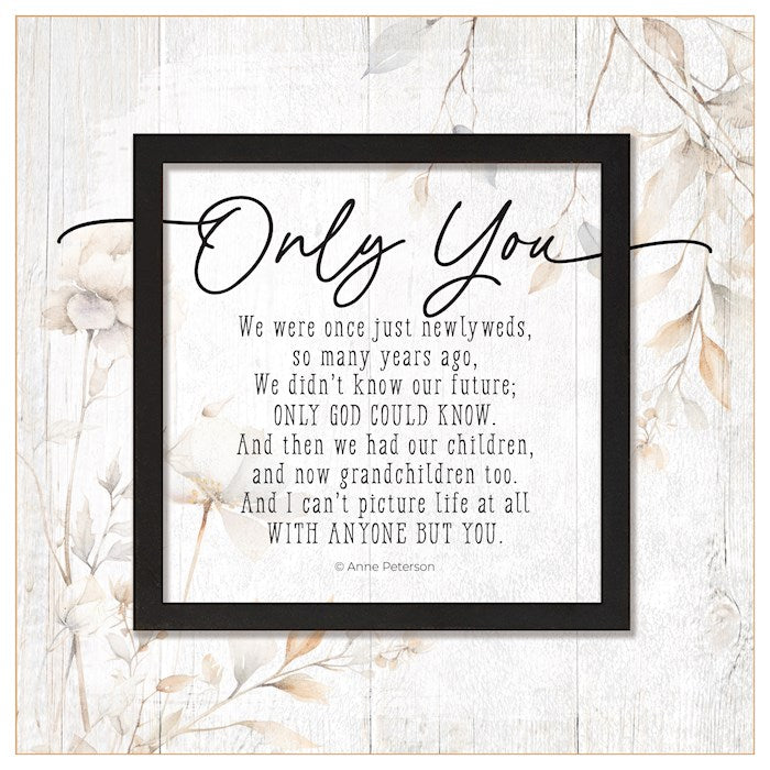 Plaque-Layered Grace-Only You (6 x 6)