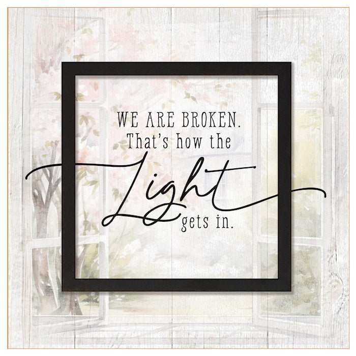 Plaque-Layered Grace-We Are Broken That&