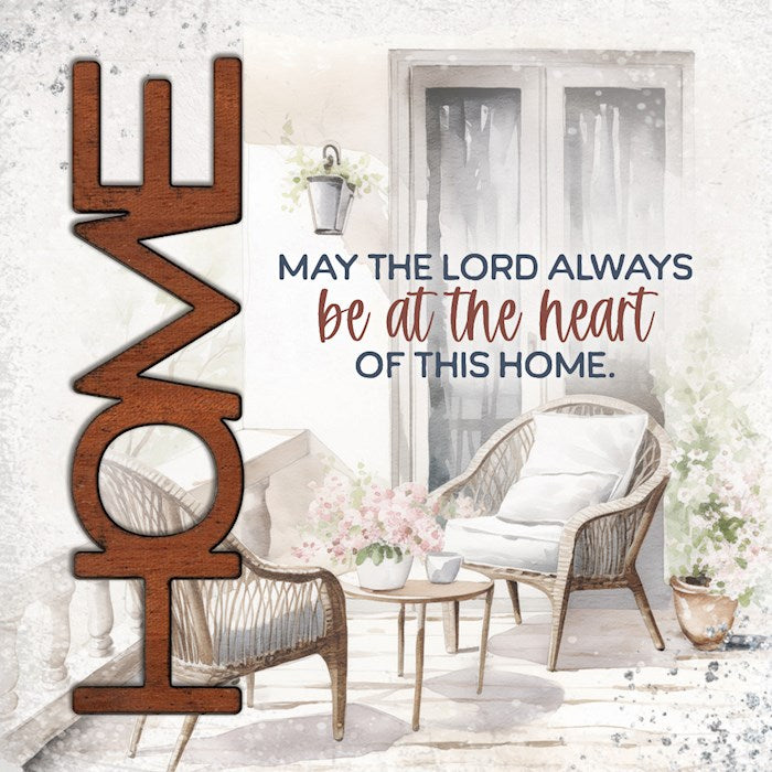 Magnet-Crafted Remindables-Home-May The Lord Always (3.5 Sq)
