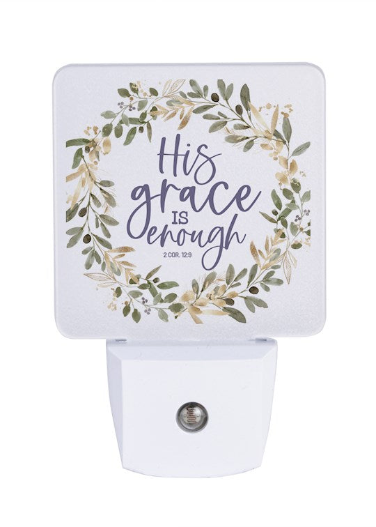 Let Your Light Shine Nightlight-His Grace Is Enough