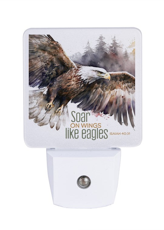 Let Your Light Shine Nightlight-Soar On Wings Like Eagles