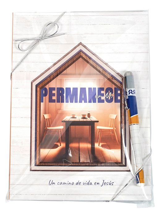 Spanish-Gift Set-Abide With Me-Devotion Book &amp; Pen