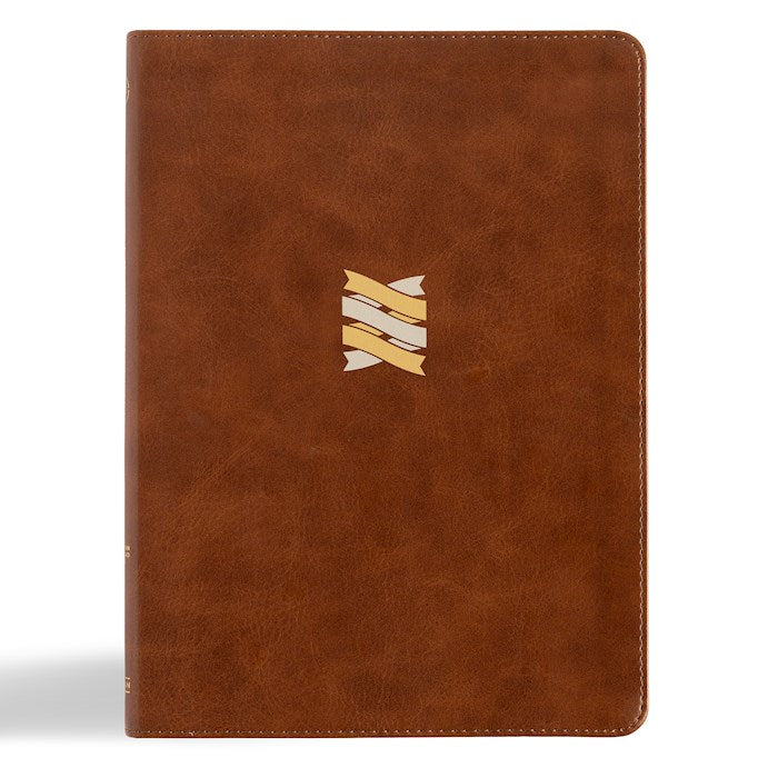 CSB Connecting Scripture New Testament-Brown LeatherTouch (PUB TEMP OUT OF STOCK-DUE 5.1.2
